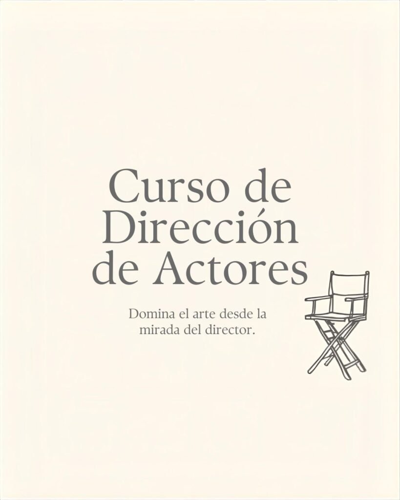 Curso dirección de actores